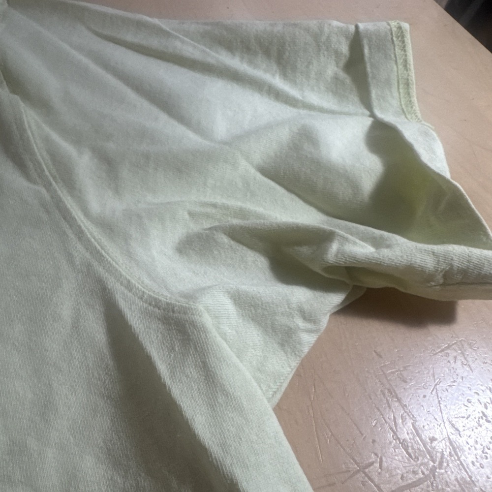 Carhartt Pale‎ Yellow T Shirt Men's L Loose Fit Graphic Short Sleeve Work Wear - Picture 3 of 5
